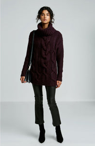 HAND KNIT CABLE SWEATER