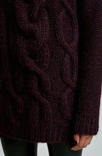 HAND KNIT CABLE SWEATER