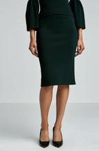 CREPE KNIT TUX SKIRT