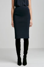 CREPE KNIT TUX SKIRT