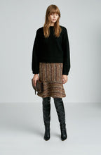 BOILED WOOL CREW NECK