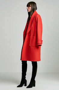 MELTON PEA COAT