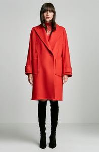 MELTON PEA COAT