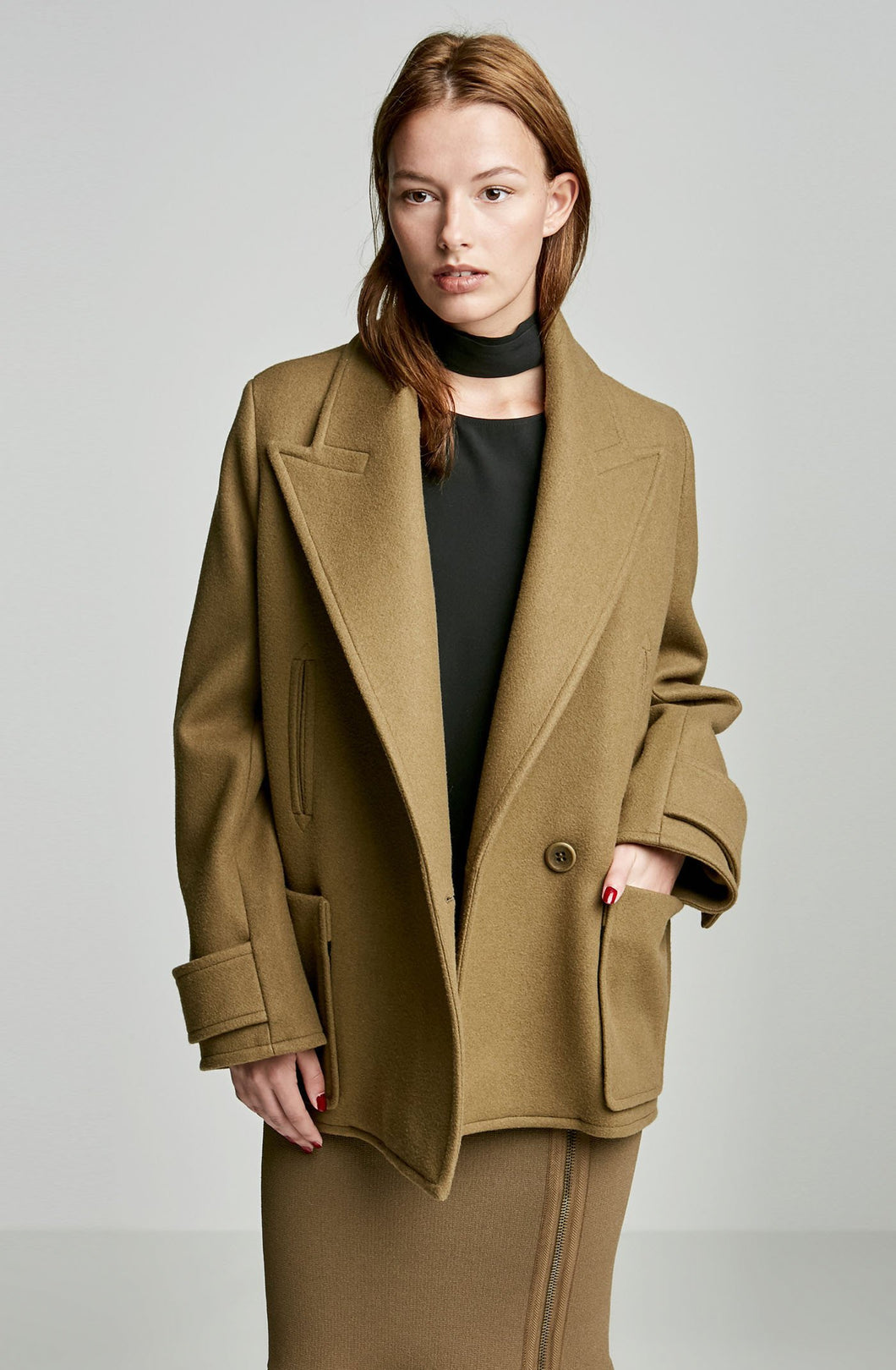 MILITARY PEA COAT