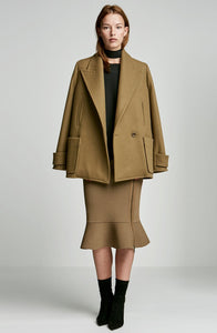 MILITARY PEA COAT