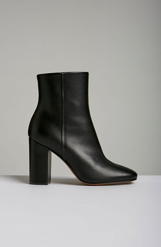 BLOCK HEEL ANKLE BOOT