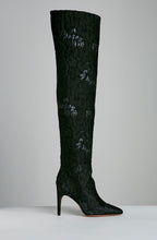 BROCADE OVER THE KNEE BOOT