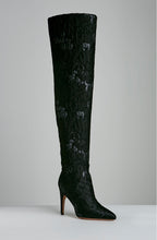 BROCADE OVER THE KNEE BOOT