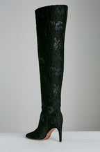 BROCADE OVER THE KNEE BOOT