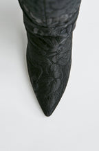 BROCADE OVER THE KNEE BOOT
