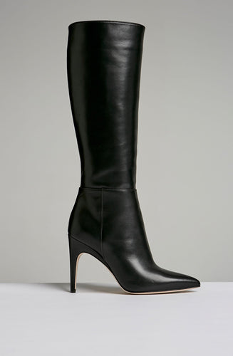 POINTED KNEE ANKLE BOOT